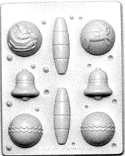 Christmas Decorations Chocolate Mould - Click Image to Close